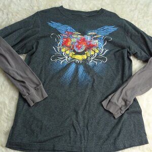 First Wave Drummer L/S Shirt Size 18/20